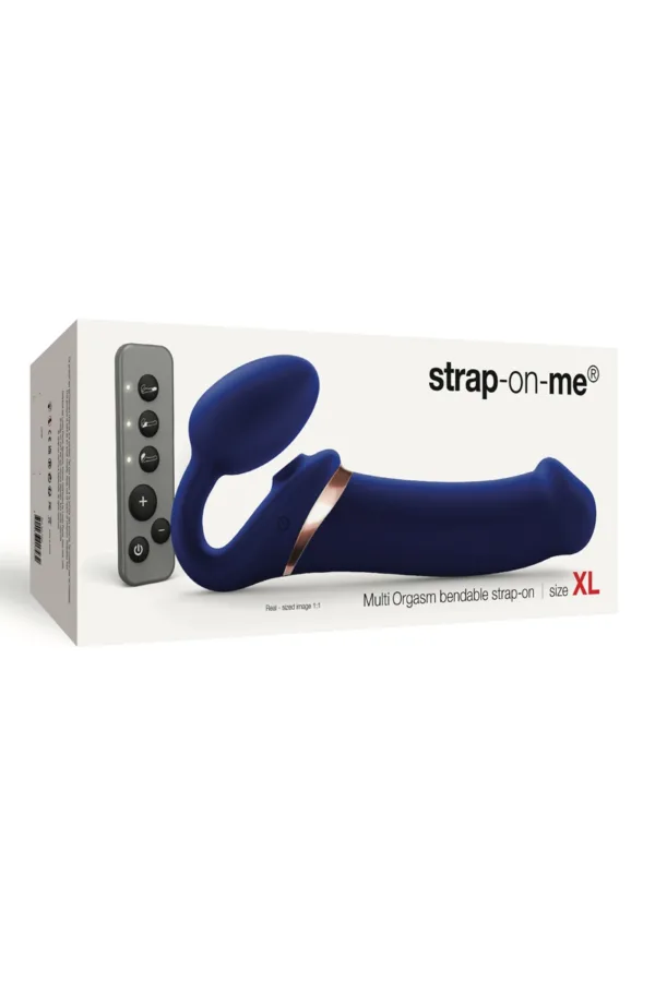 Strap-on-me Multi Orgasm bleu nuit XL - 94edenstreet.com - sexshop en ligne