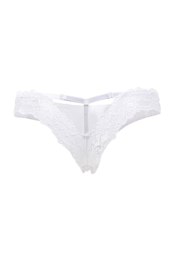 String brésilien blanc – Paris Hollywood - 94edenstreet.com - sexshop en ligne