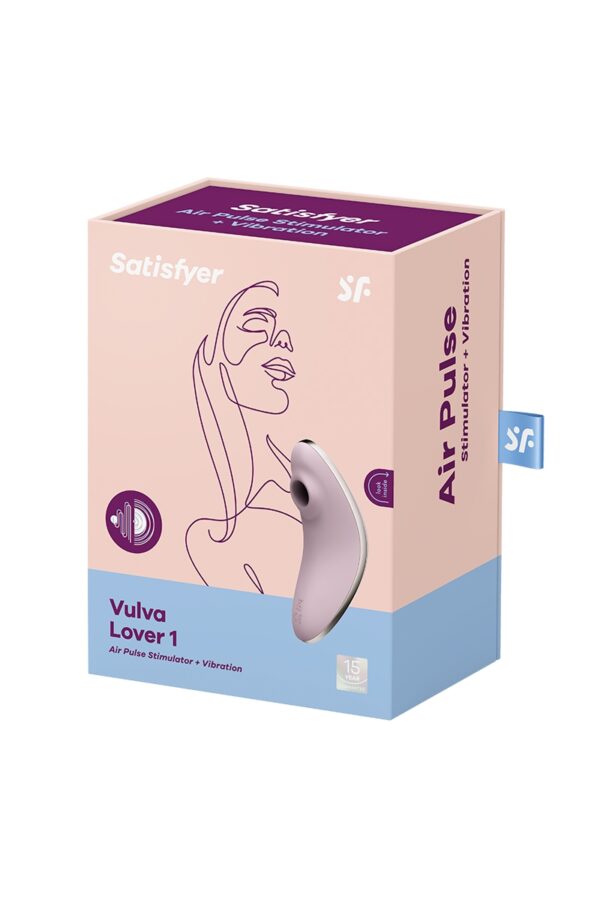 Double stimulateur Vulva Lover 1 Violet – Satisfyer - 94edenstreet.com - sexshop en ligne