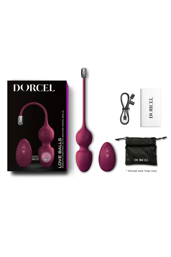 Love balls télécommandées bordeaux – Dorcel - 94edenstreet.com - sexshop en ligne