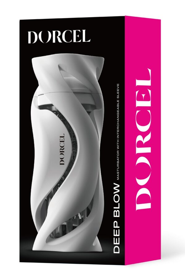 Masturbateur Dorcel Deep Blow blanc - 94edenstreet.com - sexshop en ligne