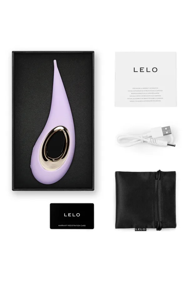 Stimulateur clitoridien Lelo Dot violet - 94edenstreet.com - sexshop en ligne