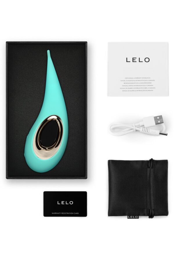 Stimulateur clitoridien Lelo Dot Aqua - 94edenstreet.com - sexshop en ligne
