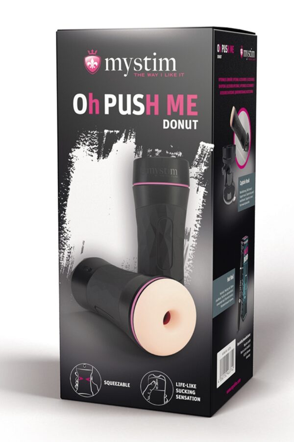 Masturbateur Donut Mystim Oh PUSH ME - 94edenstreet.com - sexshop en ligne