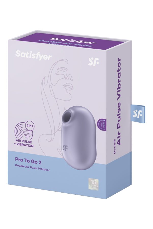 Stimulateur Satisfyer Pro To Go 2 lavande – Image 4