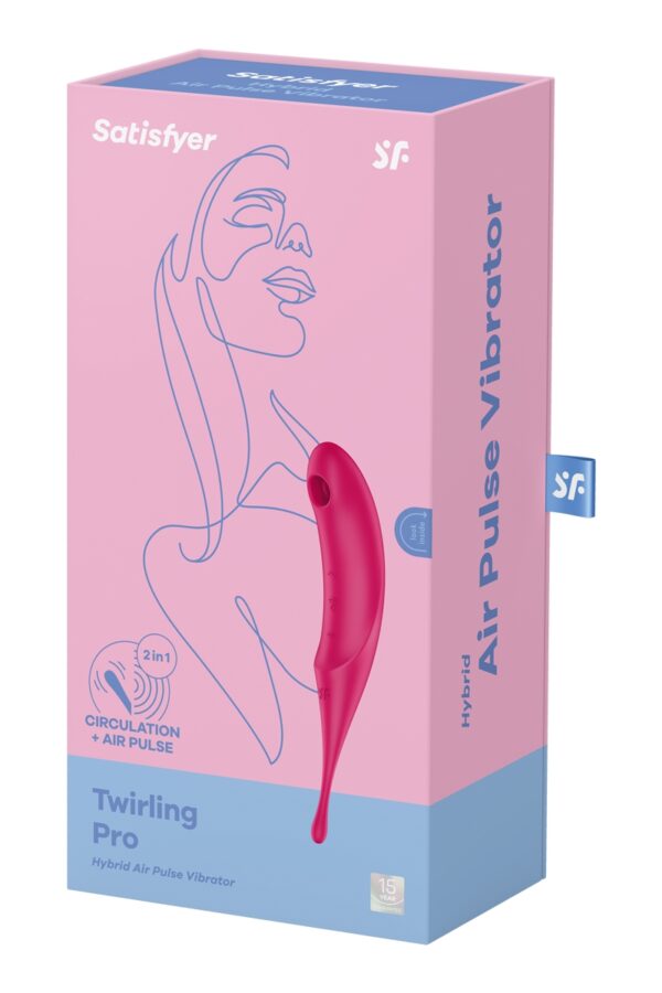 stimulateur Twirling Pro rouge - Satisfyer – Image 4