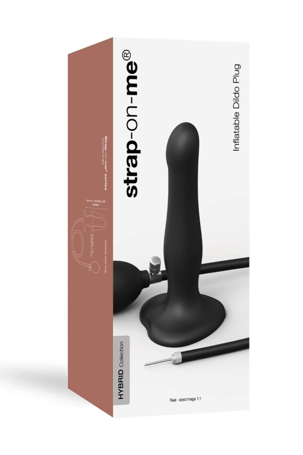 Dildo plug gonflable – Strap-On-Me - 94edenstreet.com - sexshop en ligne