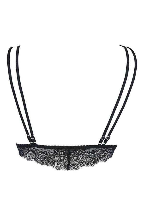 Soutien-gorge bralette noir V-10091 – Axami - 94edenstreet.com - sexshop en ligne