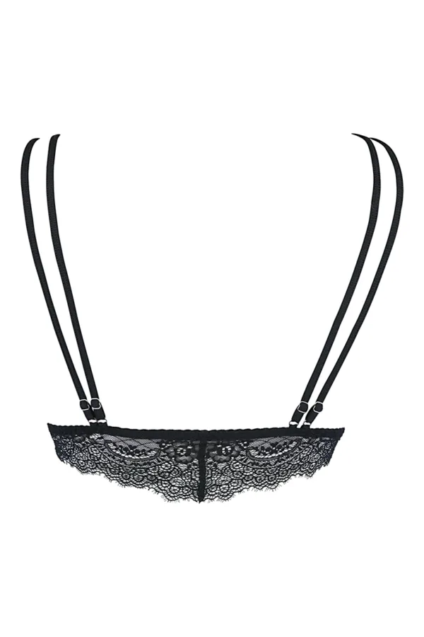 Soutien-gorge bralette noir V-10091 – Axami - 94edenstreet.com - sexshop en ligne