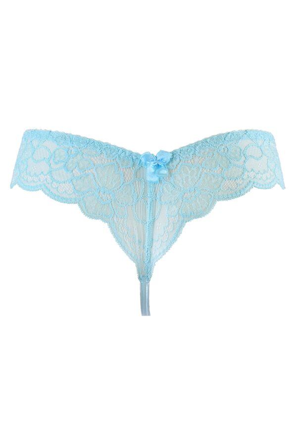 String tanga bleu V-10128 – Axami - 94edenstreet.com - sexshop en ligne