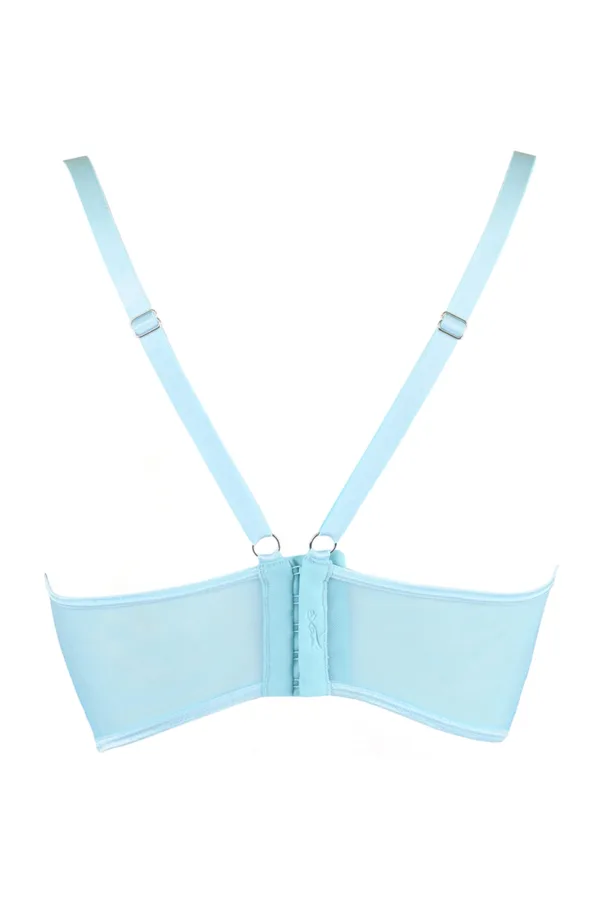 Soutien-gorge dentelle bleu V-10121 – Axami - 94edenstreet.com - sexshop en ligne