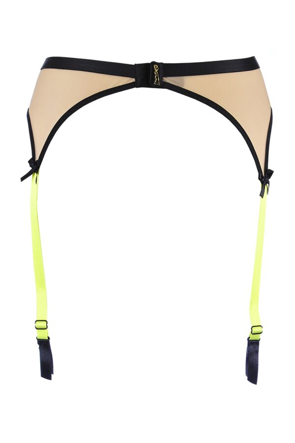 Porte-jarretelles chair et fluo V-10142 - Axami – Image 4