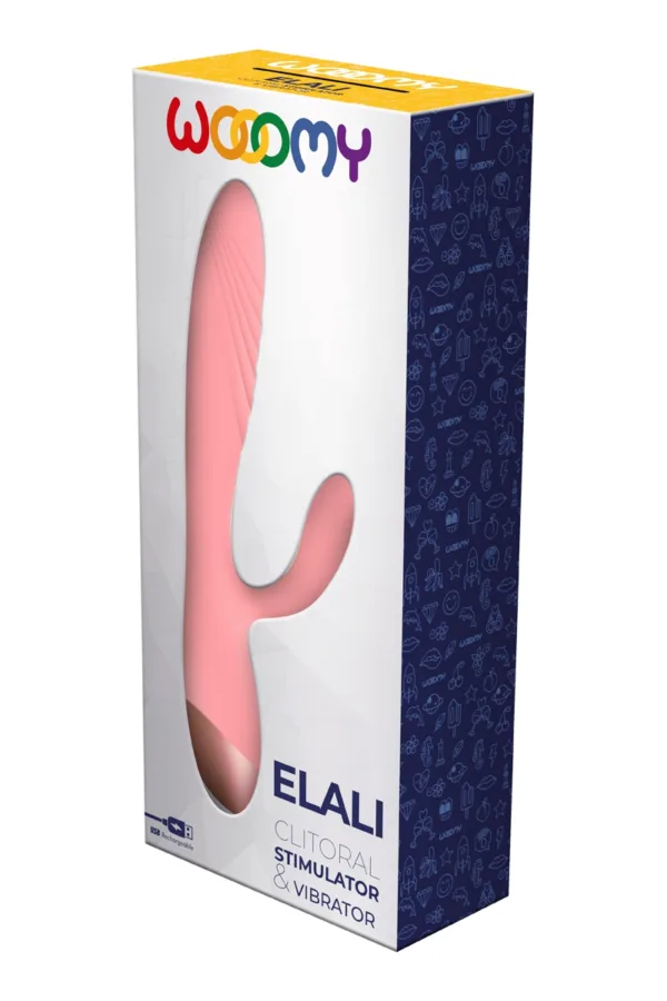 Vibromasseur Rabbit Elali – Wooomy - 94edenstreet.com - sexshop en ligne