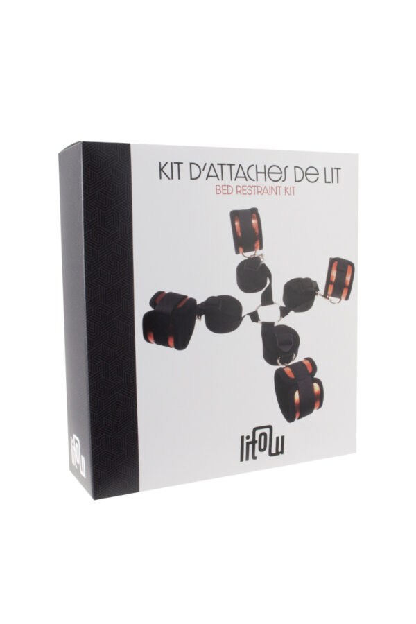 Kit d’attaches de lit – Litolu - 94edenstreet.com - sexshop en ligne