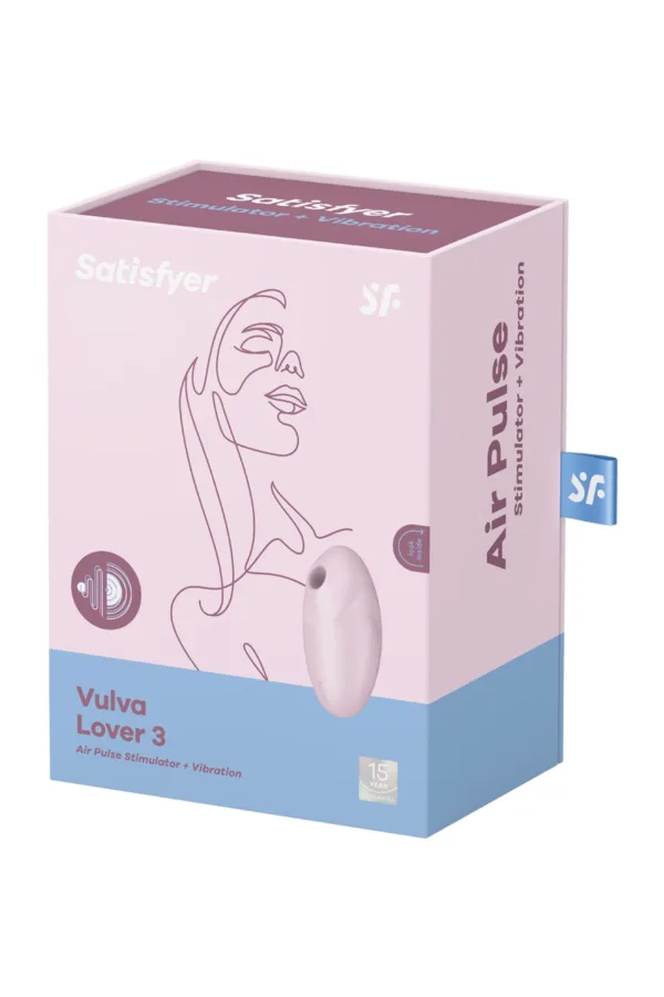 Double stimulateur Vulva lover 3 Rose – Satisfyer - 94edenstreet.com - sexshop en ligne