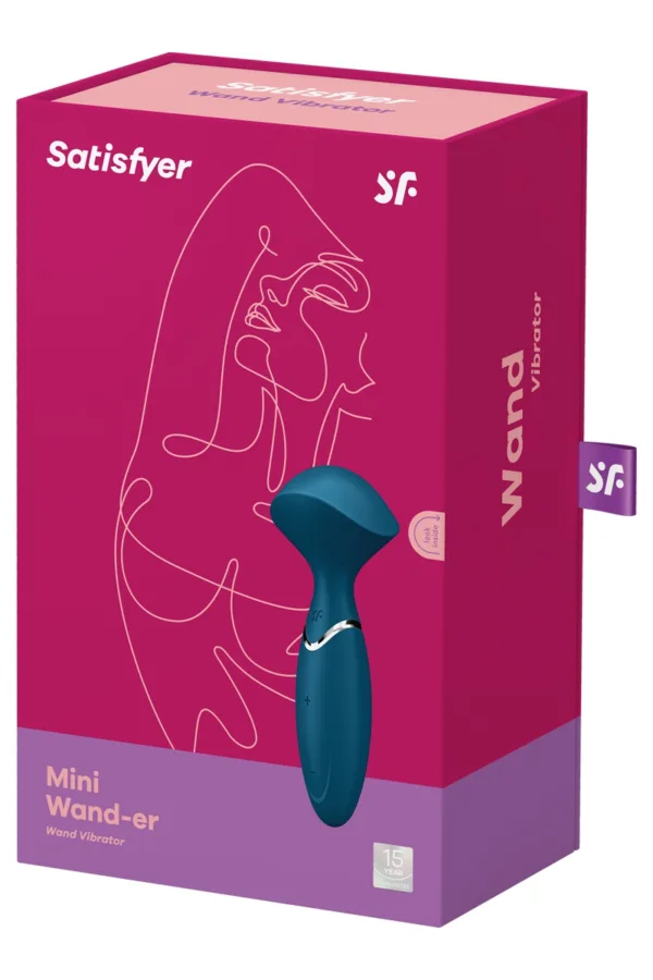 Mini Wand-er bleu – Satisfyer - 94edenstreet.com - sexshop en ligne