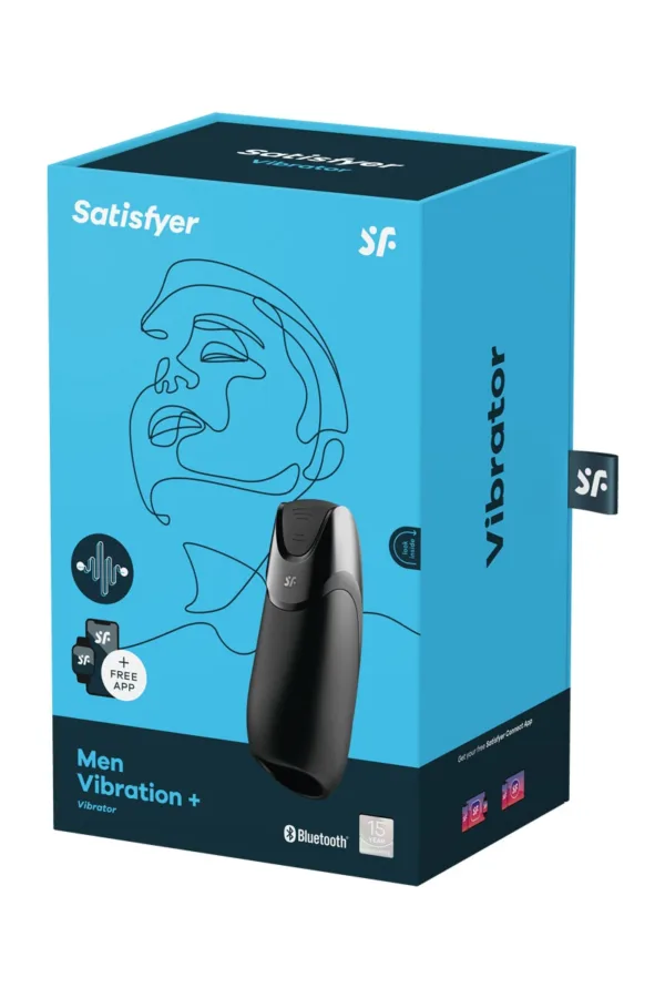 Masturbateur Men vibration+ Connecté – Satisfyer - 94edenstreet.com - sexshop en ligne