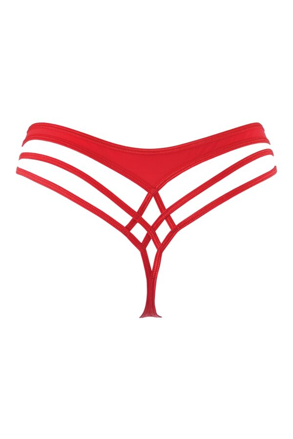 String rouge V-10358 – Axami - 94edenstreet.com - sexshop en ligne