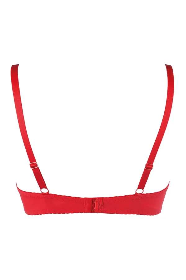 Soutien-gorge push-up rouge V-10351 – Axami - 94edenstreet.com - sexshop en ligne