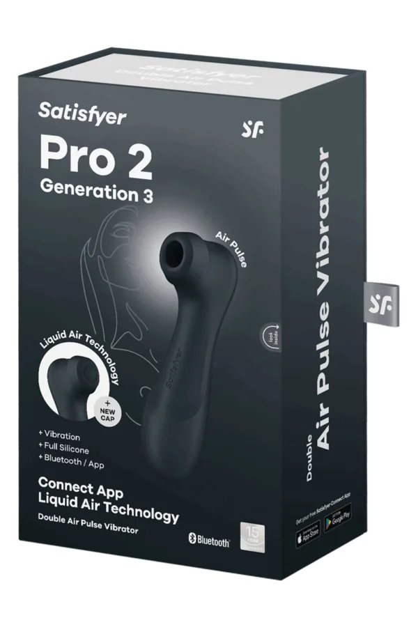 Stimulateur Pro 2 Generation 3 connecté noir - 94edenstreet.com - sexshop en ligne