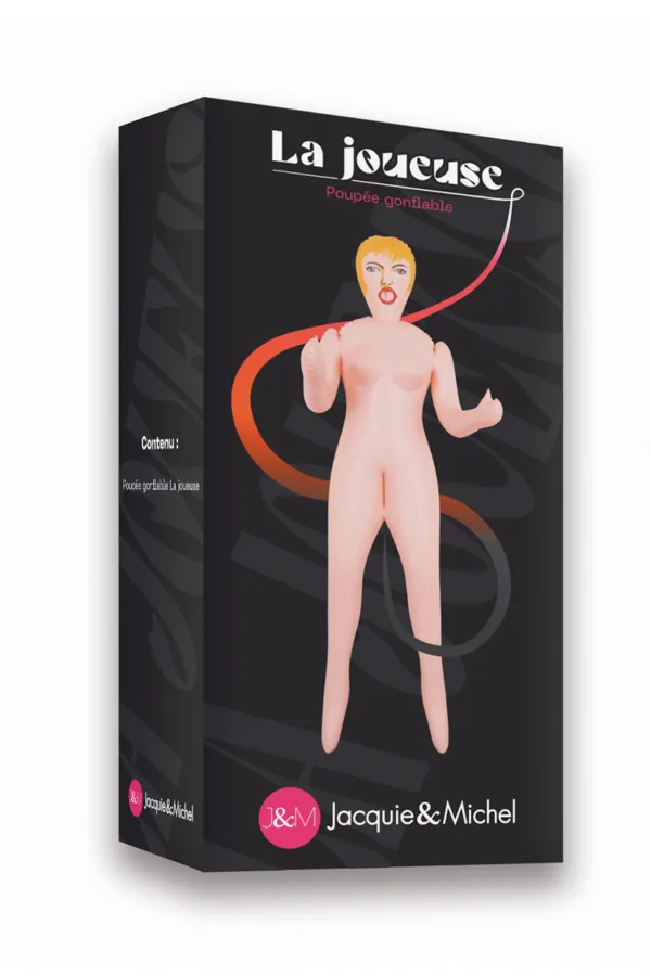 Poupée gonflable La joueuse – Jacquie et Michel - 94edenstreet.com - sexshop en ligne