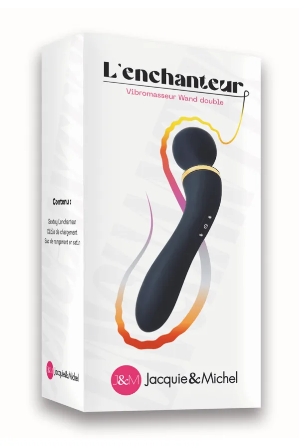 Vibro Wand double L’enchanteur – Jacquie et Michel - 94edenstreet.com - sexshop en ligne