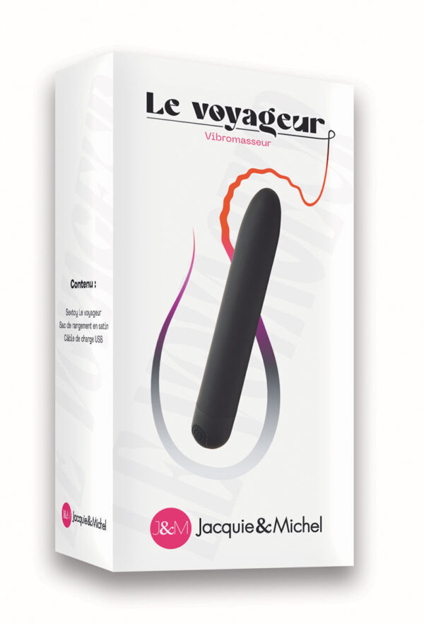 Vibromasseur Le voyageur – Jacquie et Michel - 94edenstreet.com - sexshop en ligne