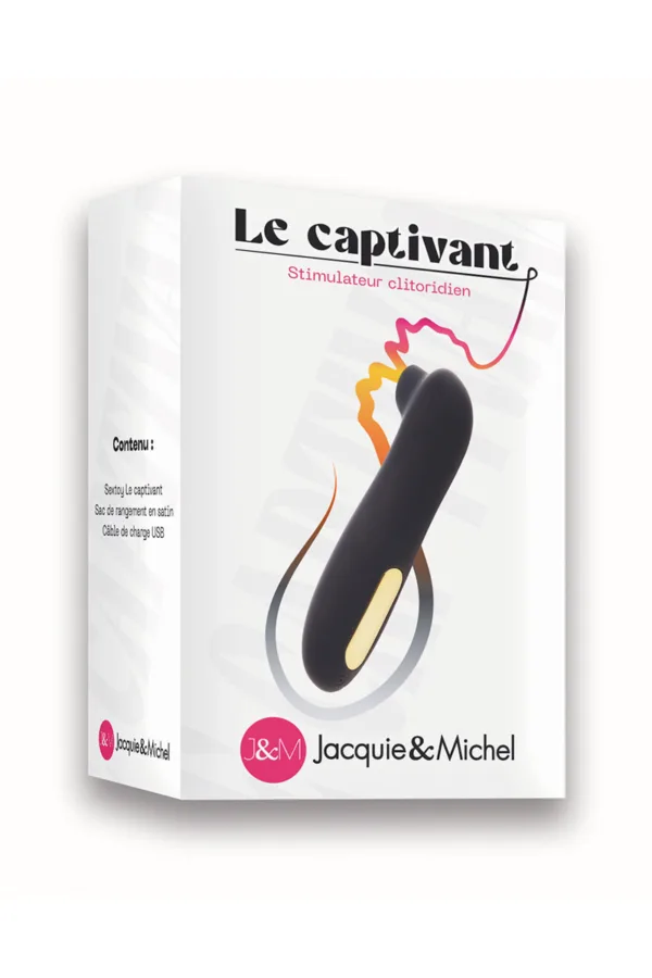 Stimulateur clitoridien Le captivant – Jacquie et Michel - 94edenstreet.com - sexshop en ligne