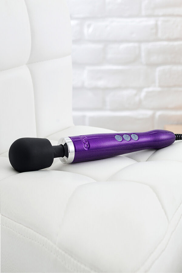 Vibro Wand Doxy Die Cast Violet - 94edenstreet.com - sexshop en ligne