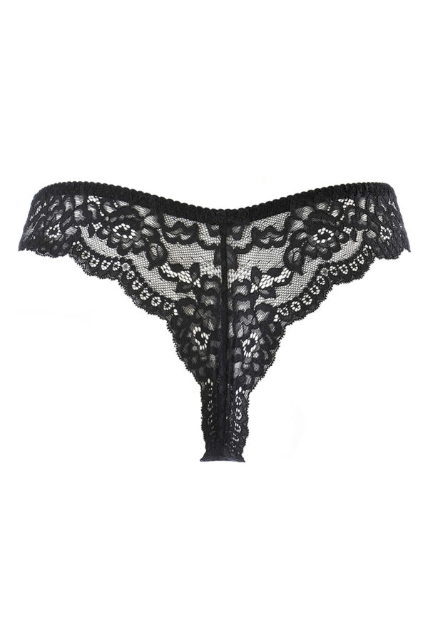 String brésilien noir V-10515 – Axami - 94edenstreet.com - sexshop en ligne