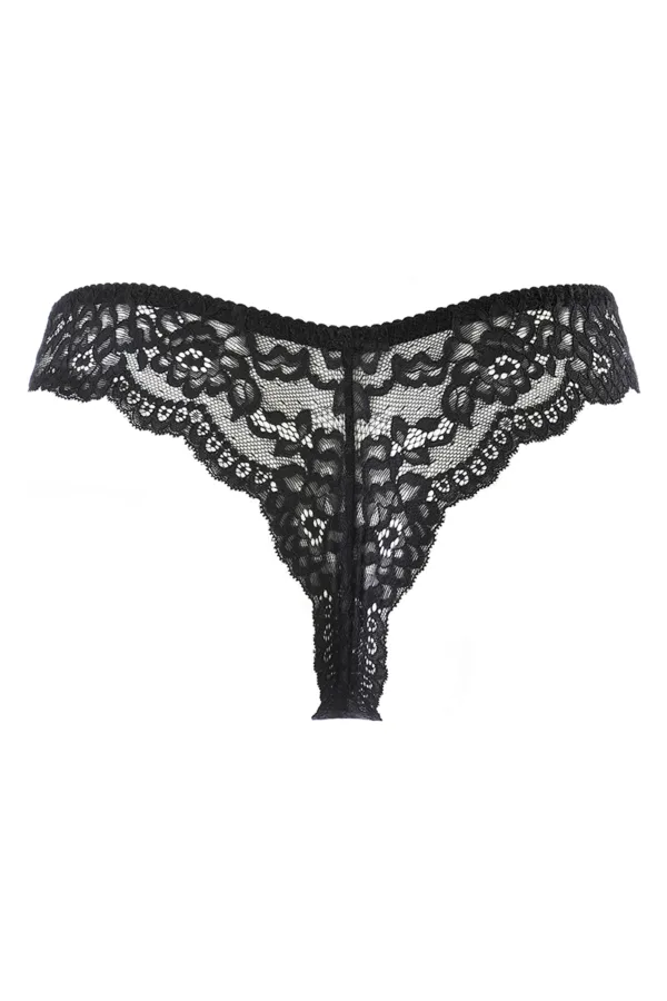 String brésilien noir V-10515 – Axami - 94edenstreet.com - sexshop en ligne