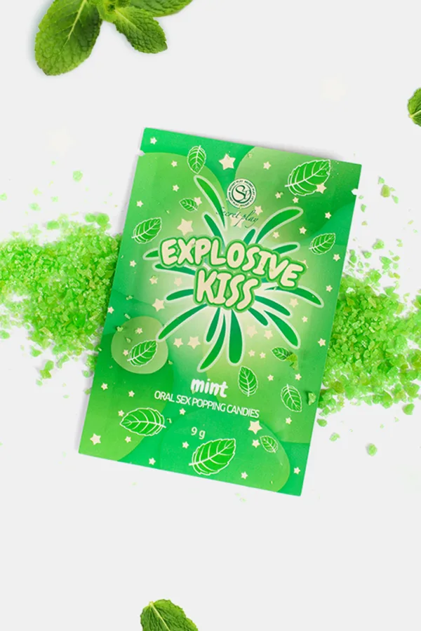 Bonbons pétillants menthe – secret Play - 94edenstreet.com - sexshop en ligne