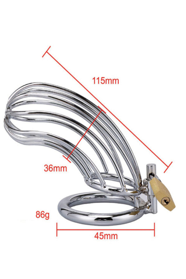 Cage à pénis Banana Shape – XXX Dreamtoys - 94edenstreet.com - sexshop en ligne