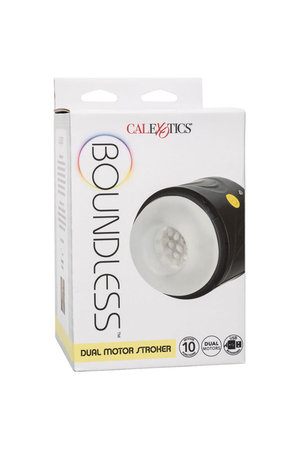 Masturbateur double moteur Boundless - 94edenstreet.com - sexshop en ligne