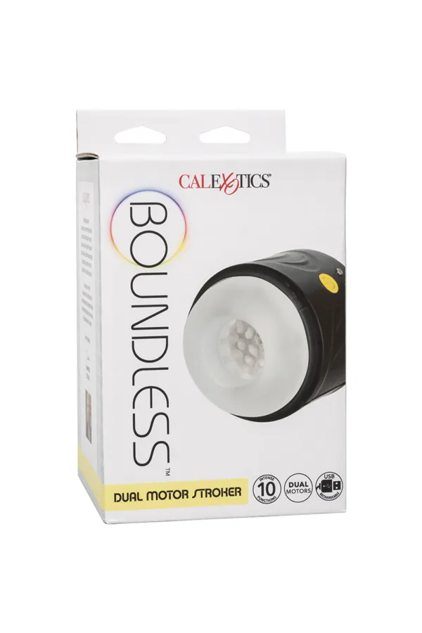 Masturbateur double moteur Boundless - 94edenstreet.com - sexshop en ligne