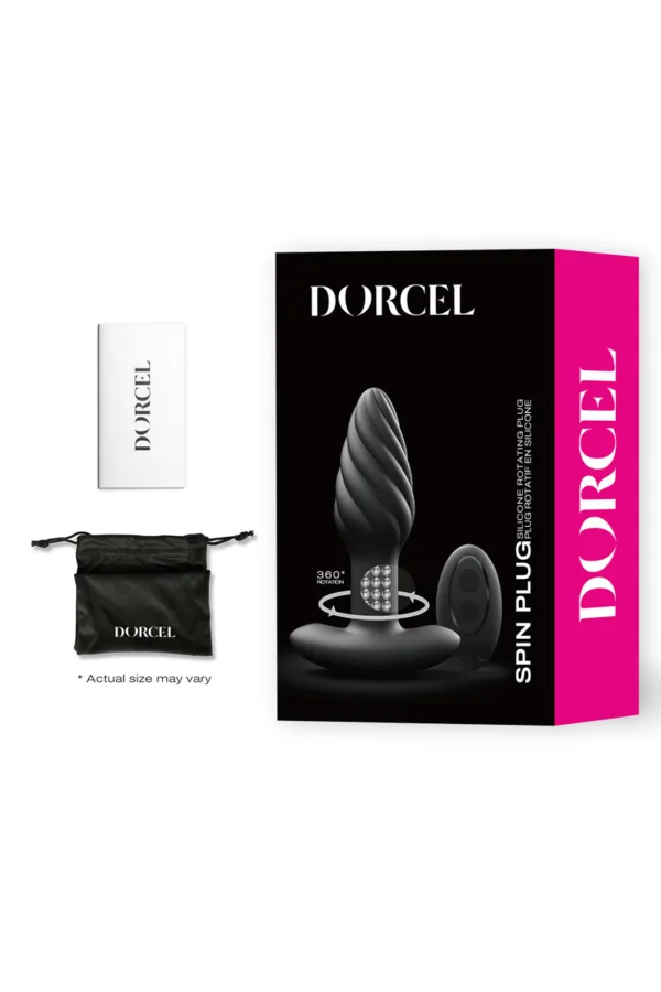 Plug anal rotatif Spin Plug – Dorcel - 94edenstreet.com - sexshop en ligne