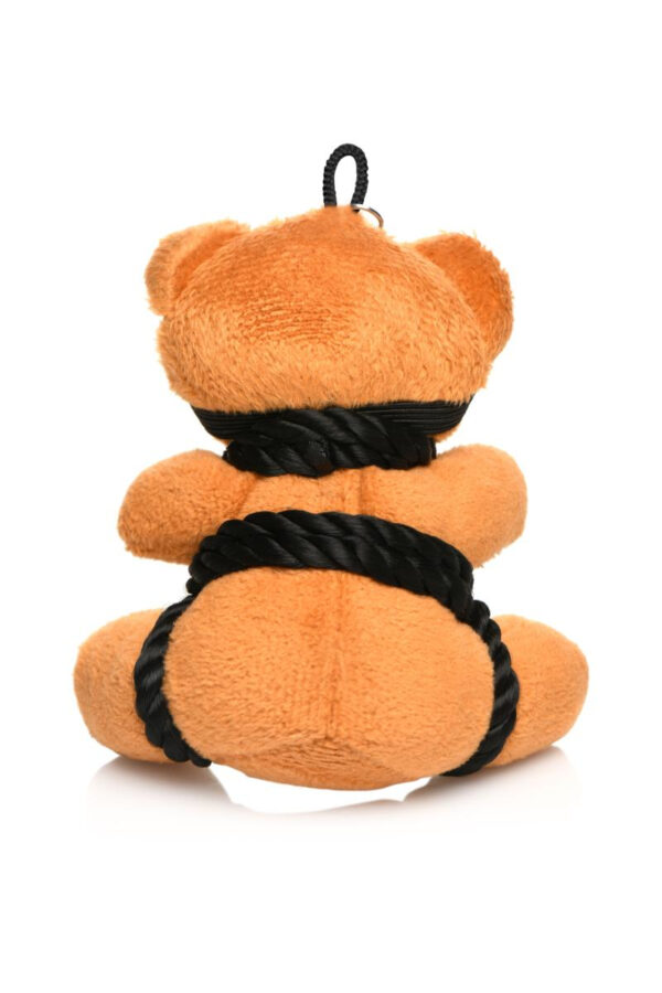 Porte-clés Teddy Bear en tenue Bondage - 94edenstreet.com - sexshop en ligne