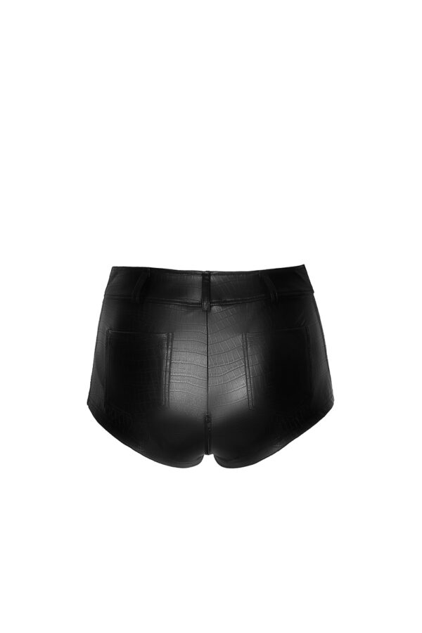 Short échancré F318 wetlook effet croco – Image 4