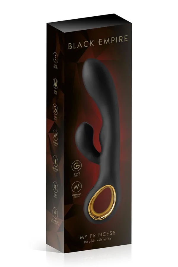 Vibromasseur rabbit My Princess – Black Empire - 94edenstreet.com - sexshop en ligne