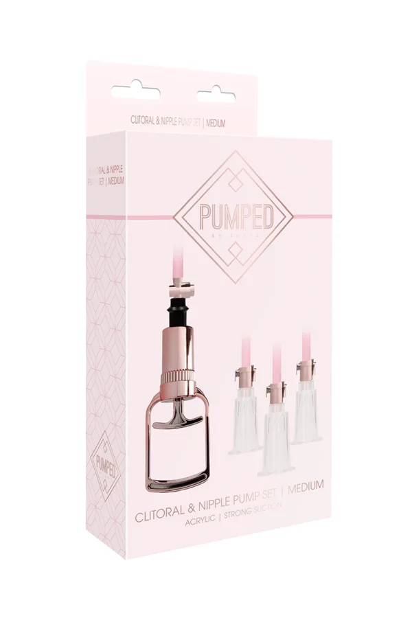Pompe à tétons et clitoris Medium – Pumped - 94edenstreet.com - sexshop en ligne