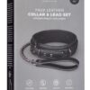 Collier fétichiste et laisse – Easytoys Fetish Collection - 94edenstreet.com - sexshop en ligne