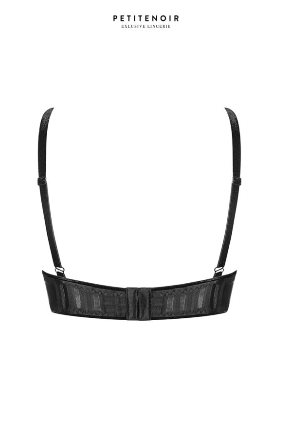 Soutien-gorge brassière tulle rayé - 94edenstreet.com - sexshop en ligne