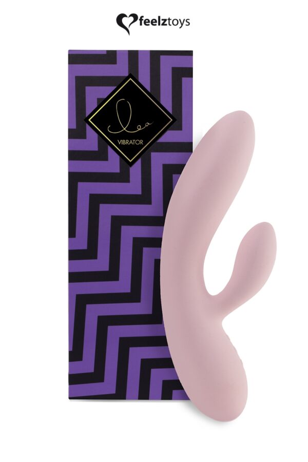 Vibromasseur rabbit Lea – rose - 94edenstreet.com - sexshop en ligne