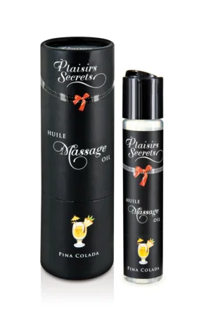 Huile de massage gourmande – Pina Colada - 94edenstreet.com - sexshop en ligne
