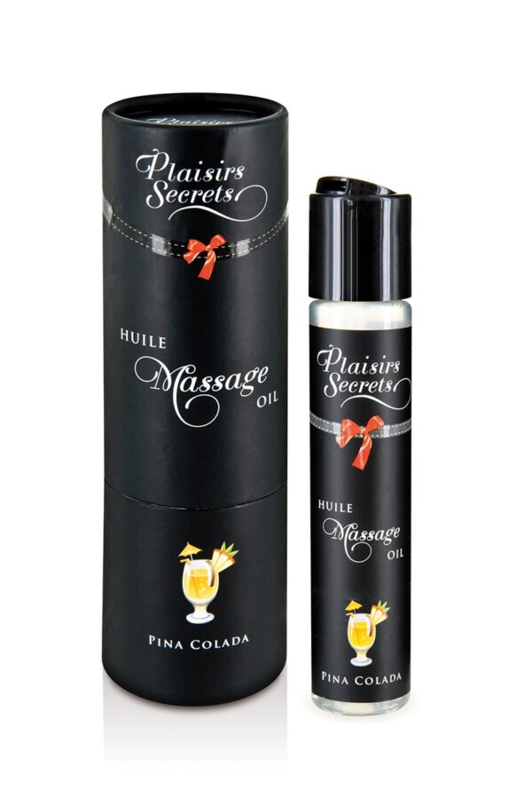Huile de massage gourmande – Pina Colada - 94edenstreet.com - sexshop en ligne