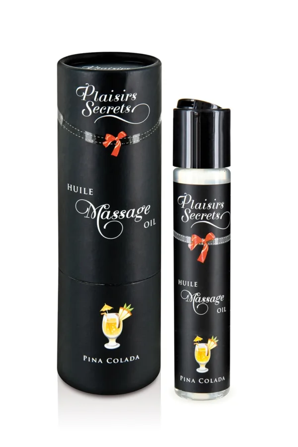 Huile de massage gourmande – Pina Colada - 94edenstreet.com - sexshop en ligne