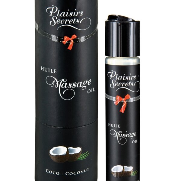 Huile de massage gourmande – Noix de coco