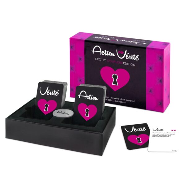 Jeu coquin Action ou Vérité édition Couple