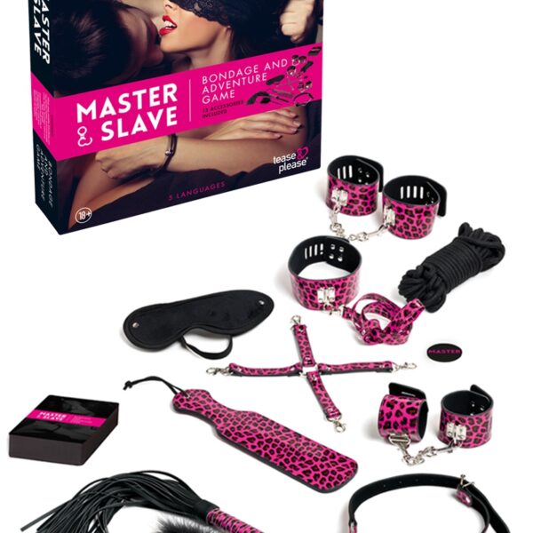 Jeu de bondage Master & Slave – rose