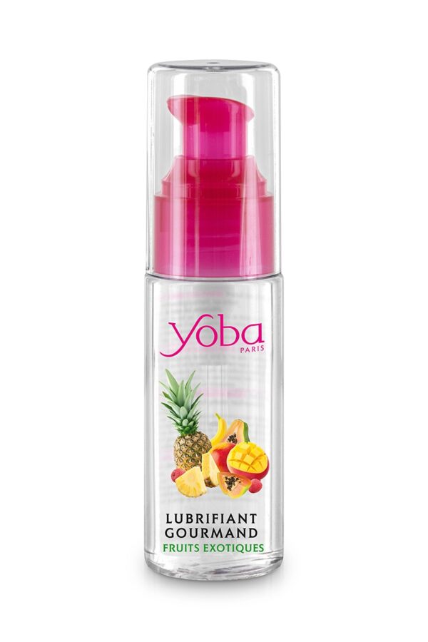 Lubrifiant parfumé Fruits Exotiques 50ml – Yoba - 94edenstreet.com - sexshop en ligne
